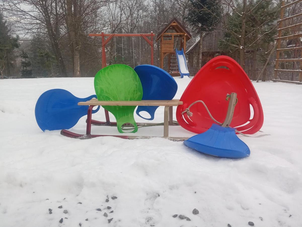 Dom W Gorach Przy Szlaku Villa Bystra  Buitenkant foto